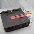 Used Twin Famicom Console system AN-500B [New Rubber Belt replaced] + 2 Games SET - Tested & Working
