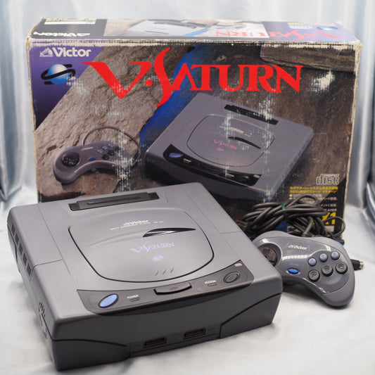Used V SATURN Console system VICTOR RG-JX1 Boxed [NTSC-J] - Tested & Working