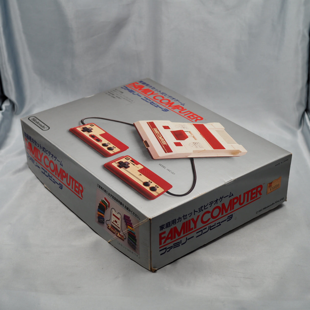 Nintendo Famicom & Disk System Console SET Boxed [New Rubber Belt Replaced]