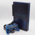 Used PS2 Console system SCPH-50000 MB/NH W/ HDD [OCEAN BLUE] [NTSC-J] - Tested & Working