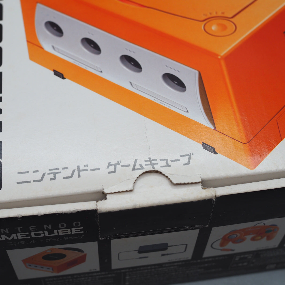 Nintendo GameCube Console System Orange Boxed DOL-101 [Serial number match]