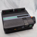 Used Sharp Twin Famicom Black Console AN505BK New Rubber Belt replaced - Tested & Working