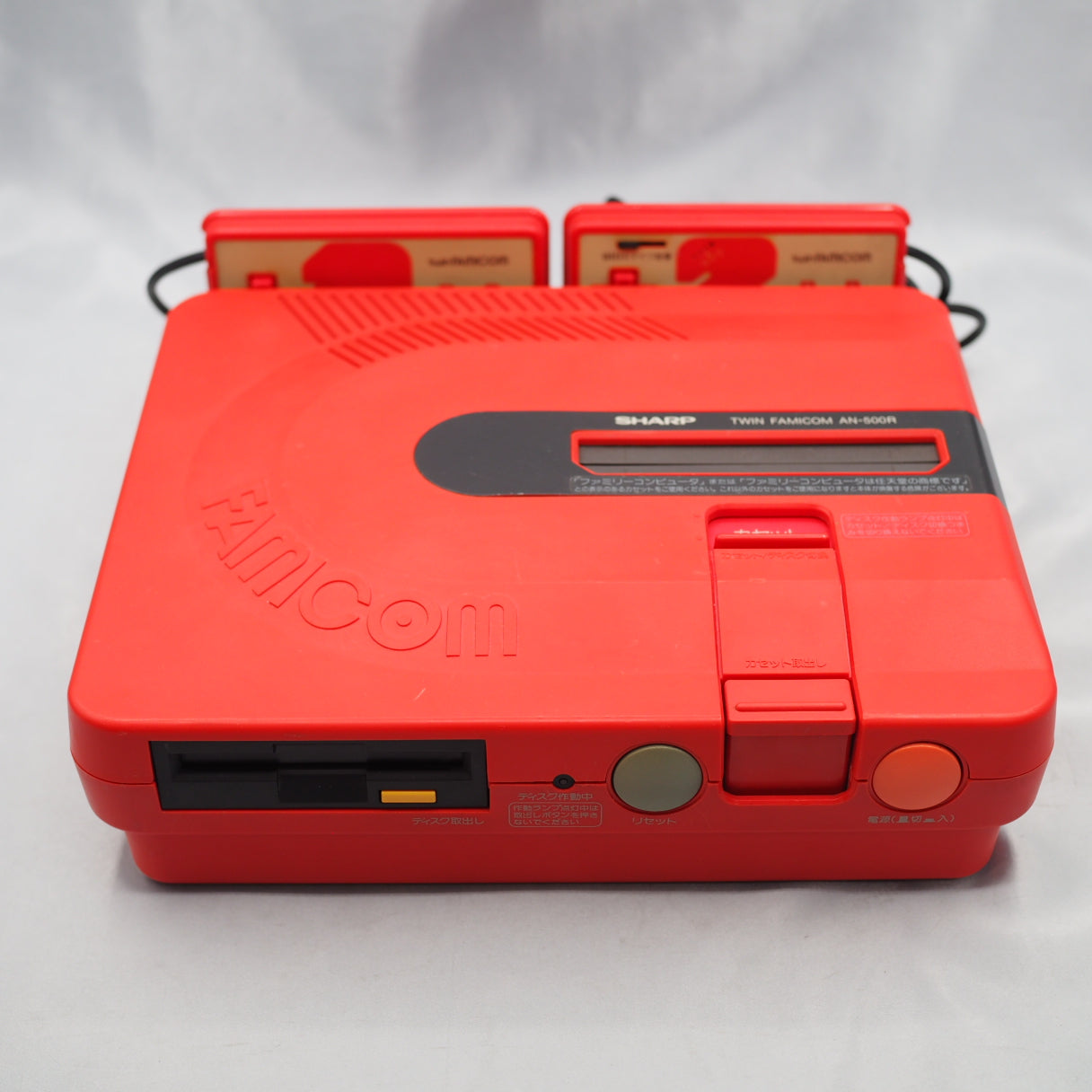 Twin Famicom Console AN-500R [New Rubber Belt replaced]