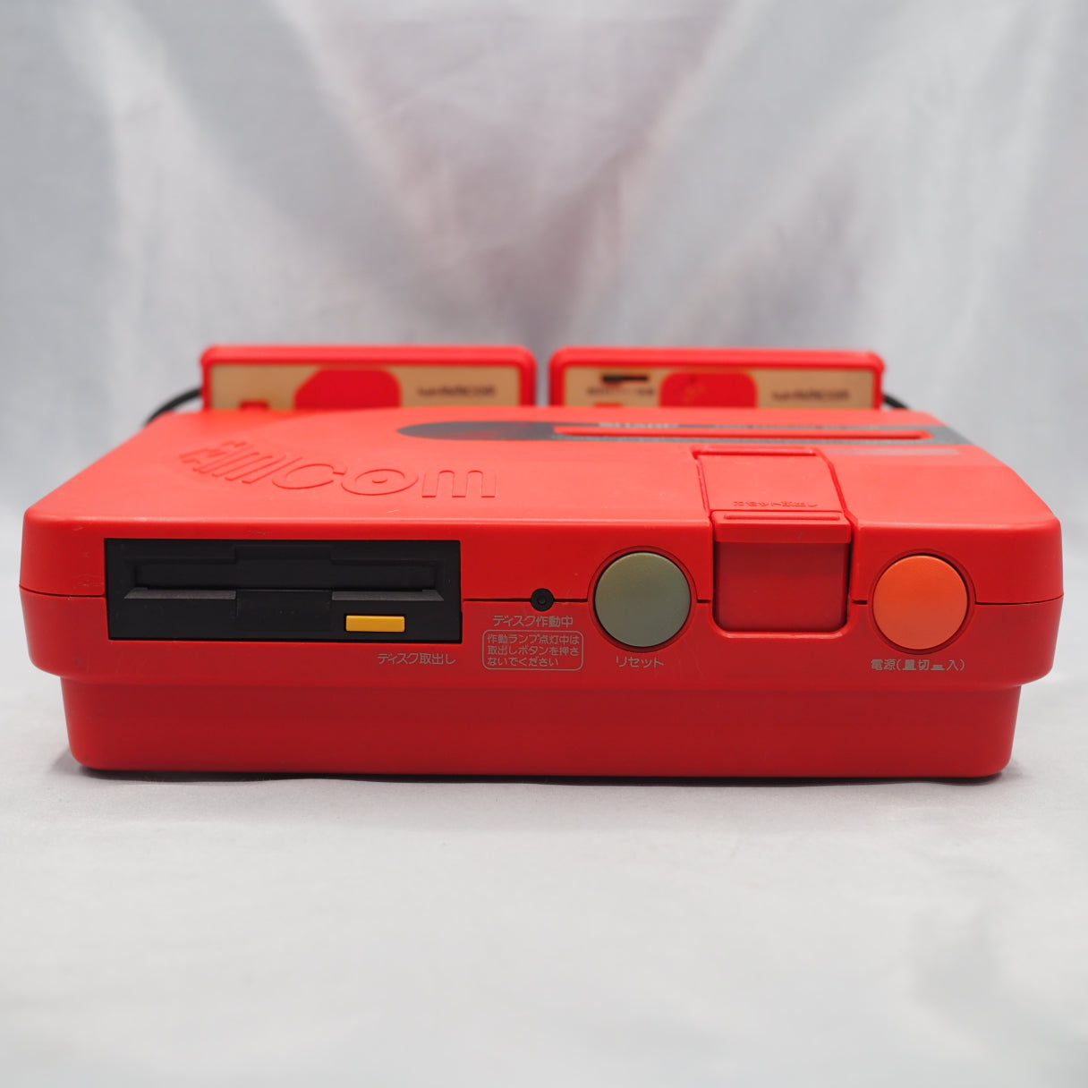 Twin Famicom Console AN-500R [New Rubber Belt replaced]