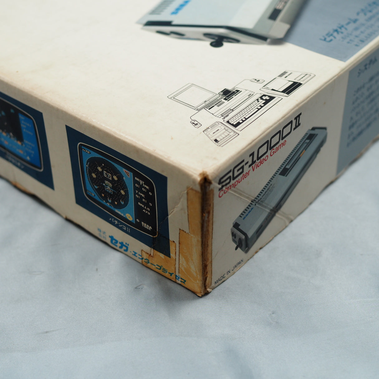 SEGA SG-1000 II Console system Boxed Modified 7 Games SET