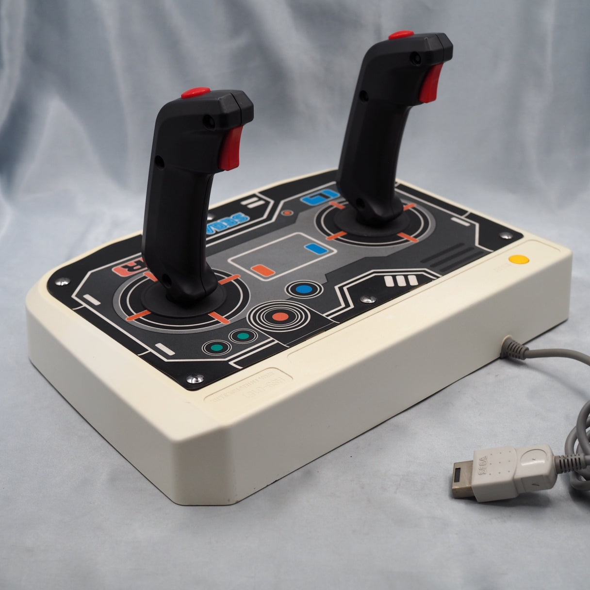 SEGA SATURN Console system + Twin Stick Controller + 4 Games SET