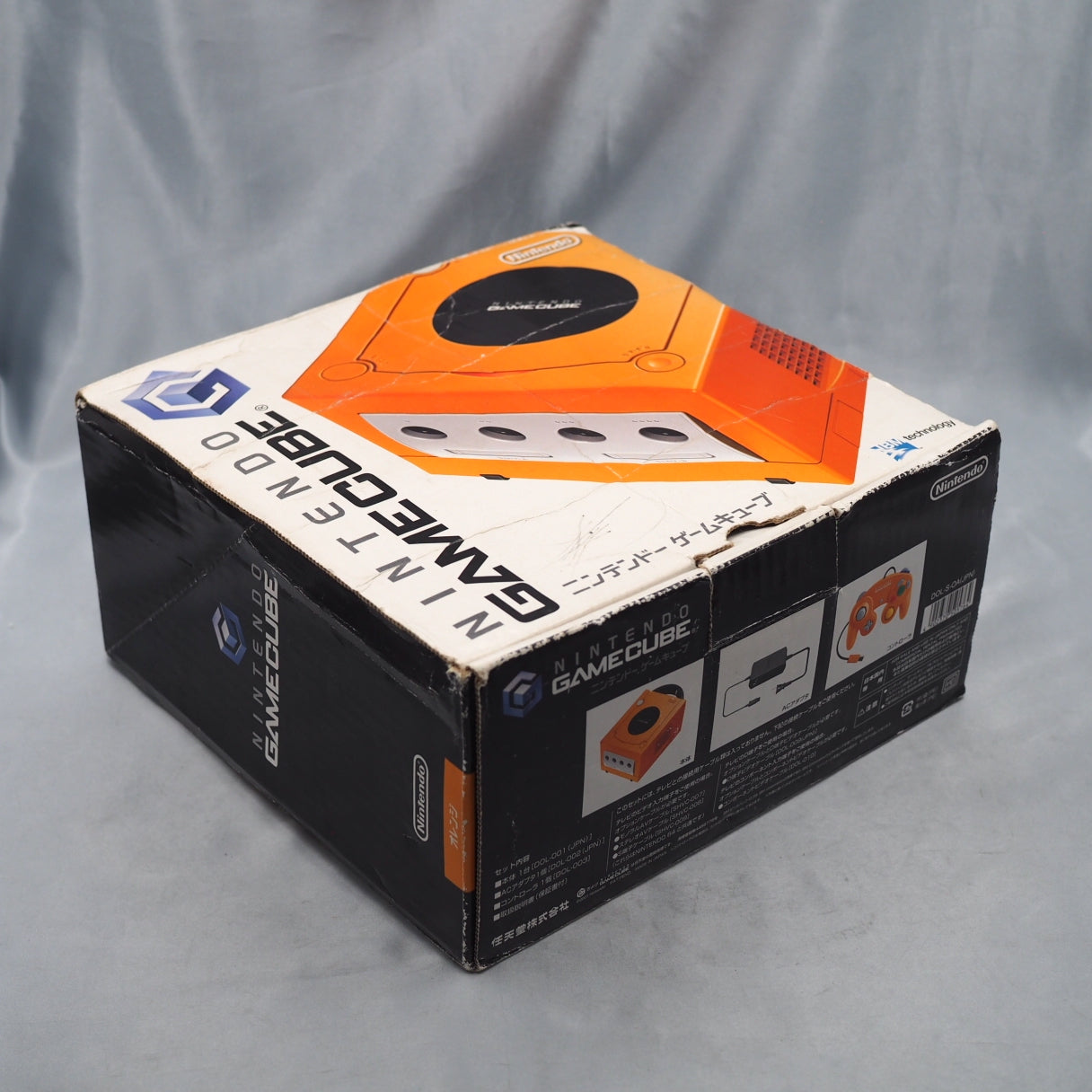 Nintendo GameCube Console System Orange Boxed [No instruction manual]