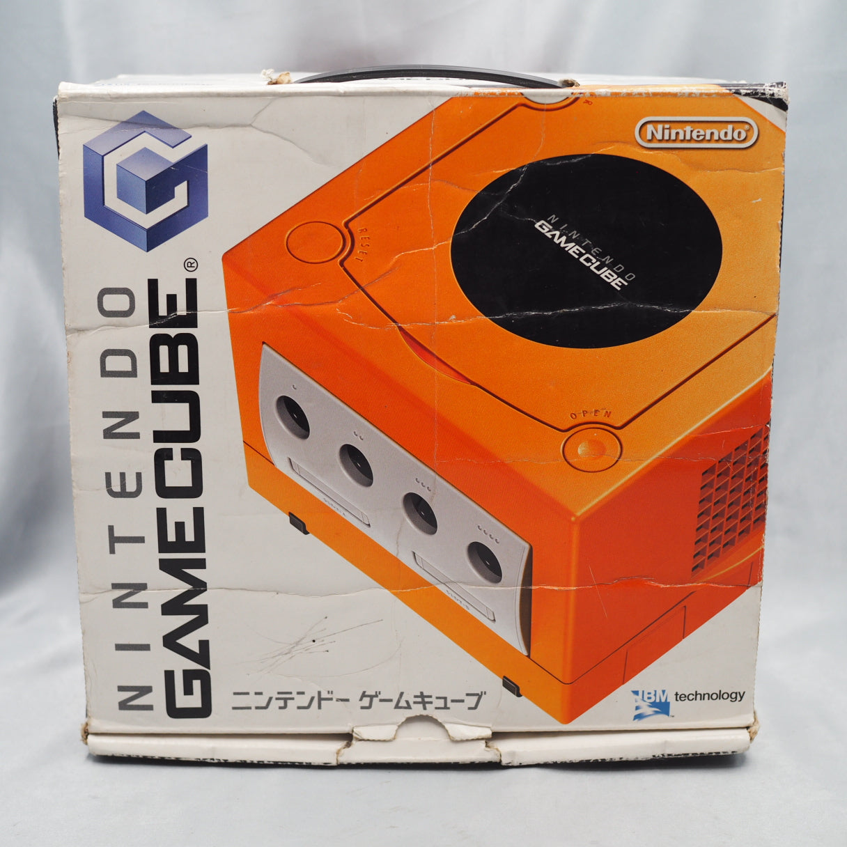 Nintendo GameCube Console System Orange Boxed [No instruction manual]