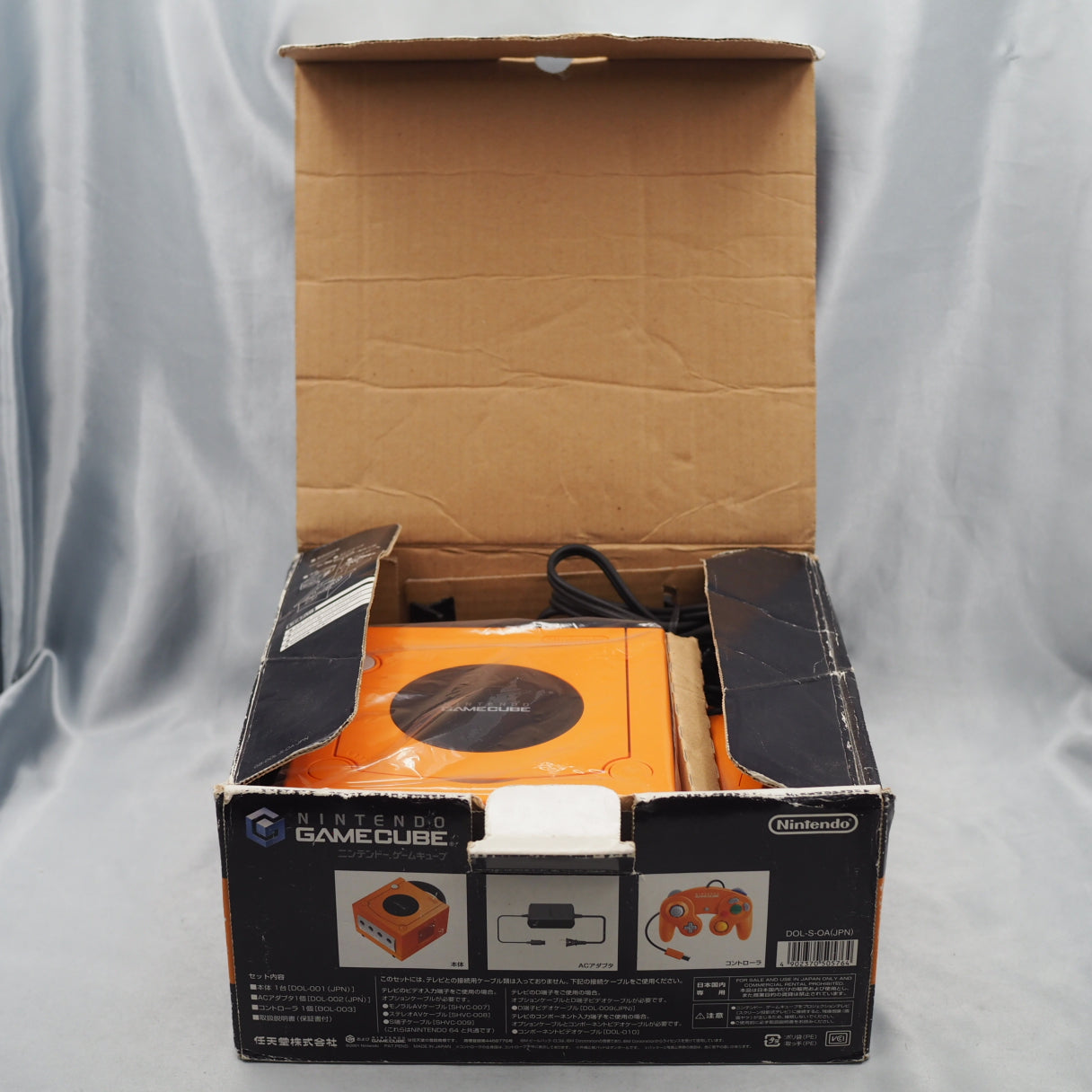 Nintendo GameCube Console System Orange Boxed [No instruction manual]