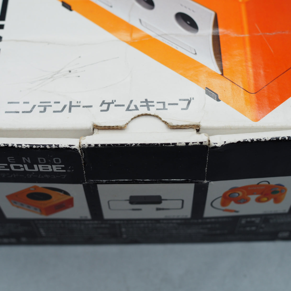 Nintendo GameCube Console System Orange Boxed [No instruction manual]