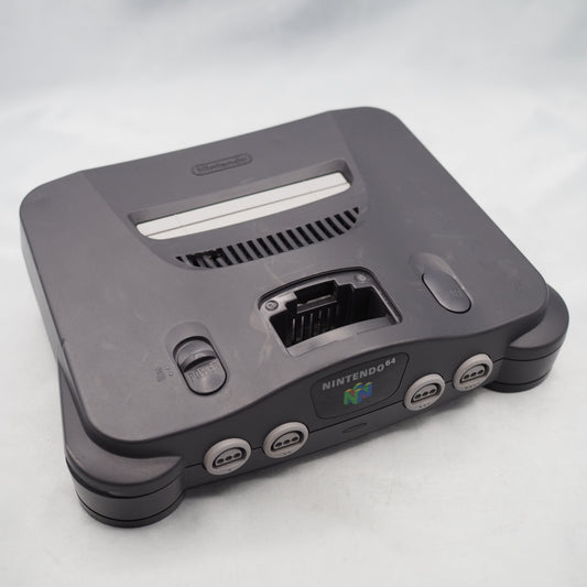 Nintendo 64 Console Only Black NUS-001 [Region Free] [NO Jumper Pak]