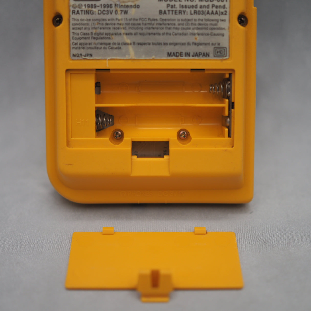 Nintendo GAMEBOY Pocket Console MGB-001 [Yellow]