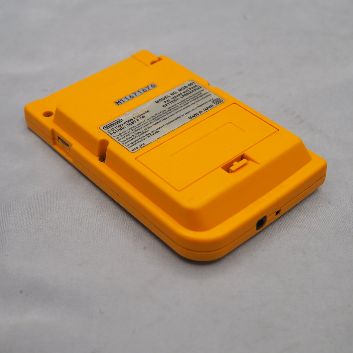 Nintendo GAMEBOY Pocket Console MGB-001 [Yellow]