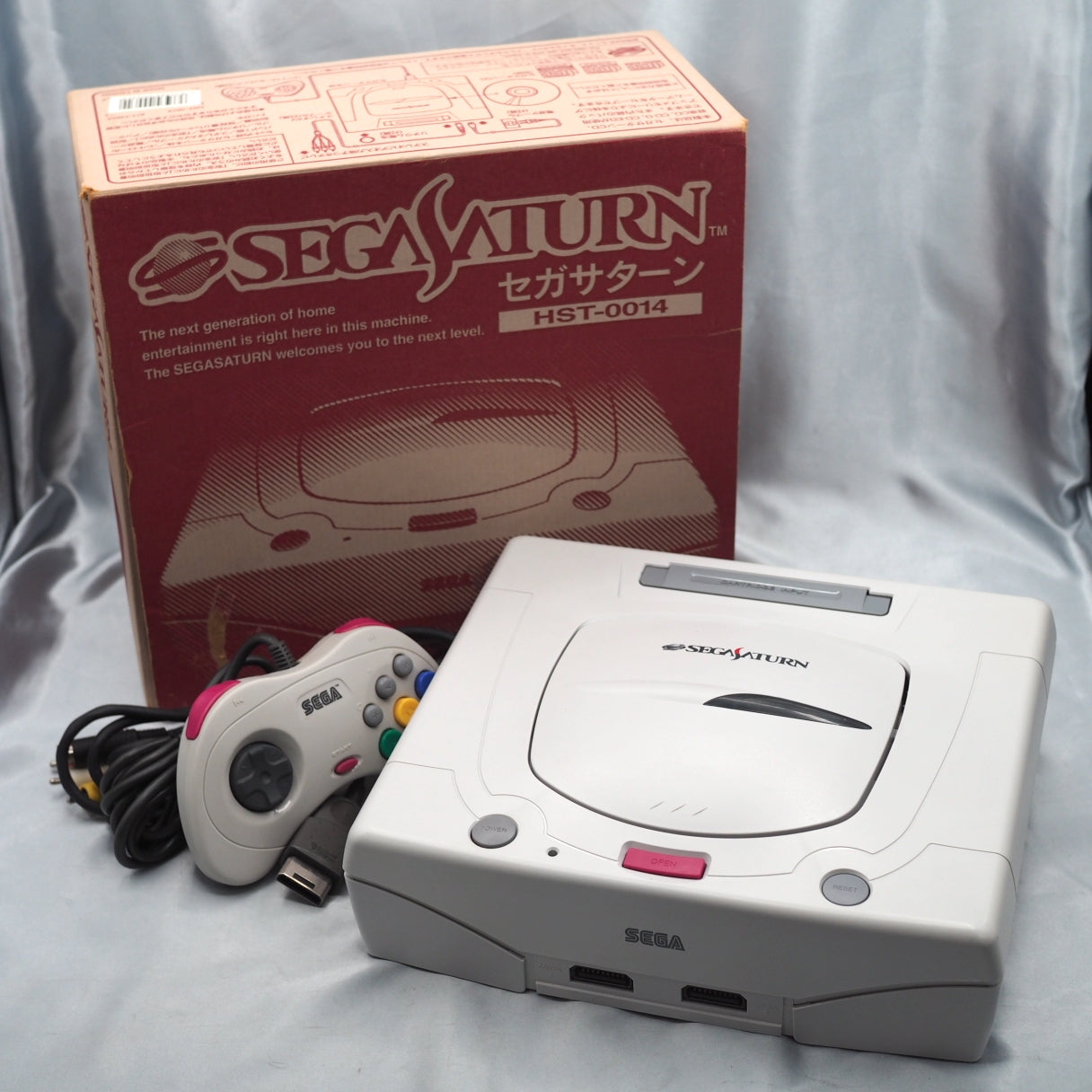 SEGA SATURN Console system Boxed  HST-3220