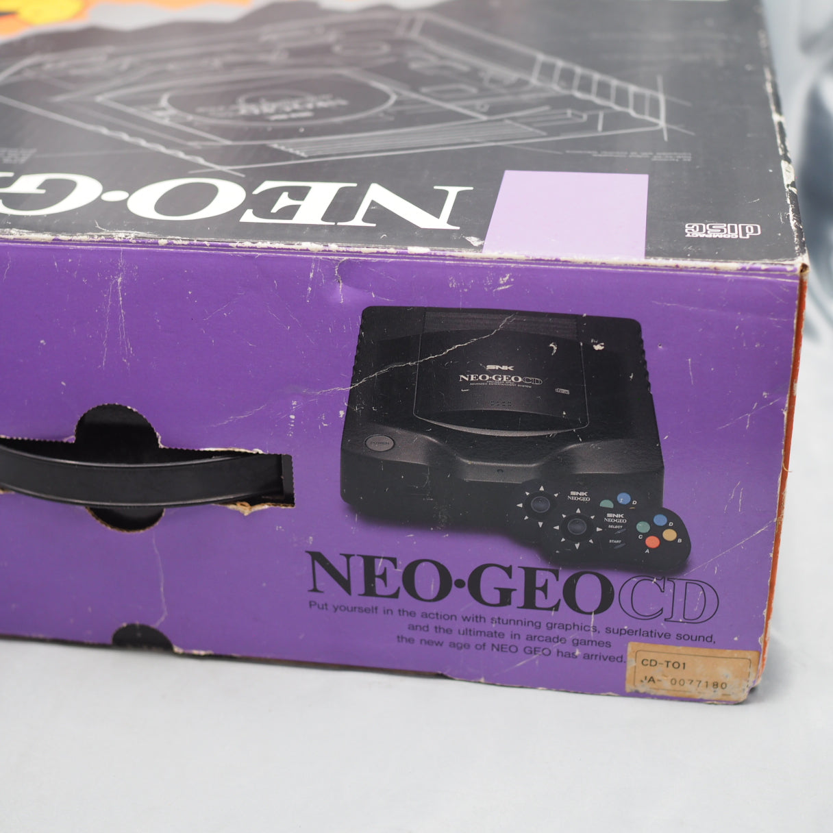 NEO GEO CD Console system Boxed CD-T01 [2 Controllers]