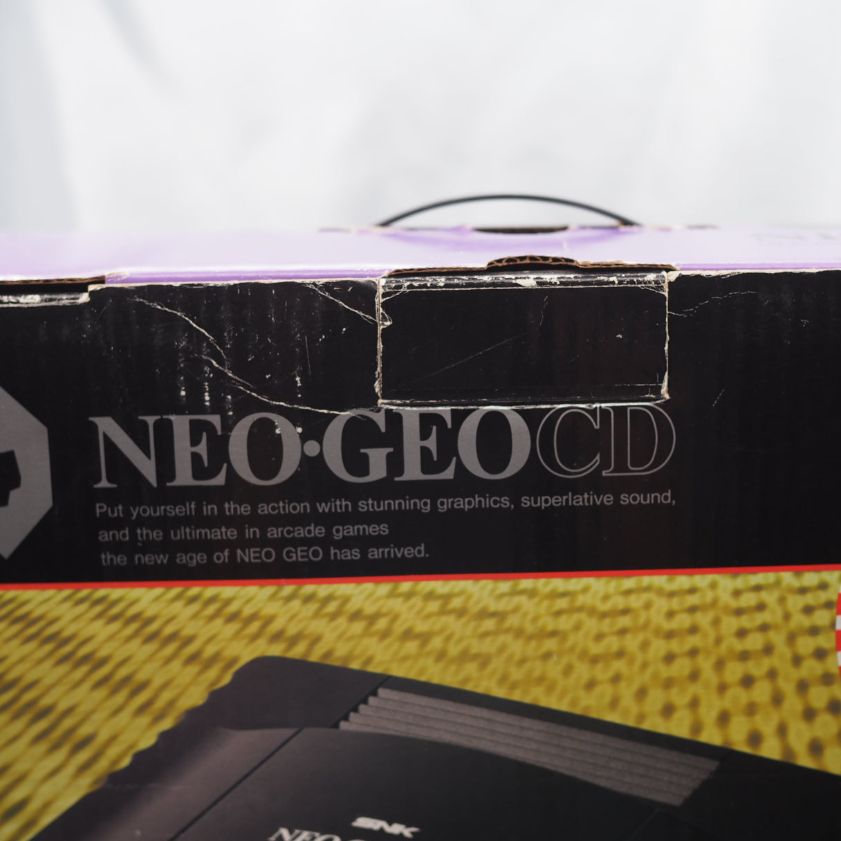 NEO GEO CD Console system Boxed CD-T01 [2 Controllers]