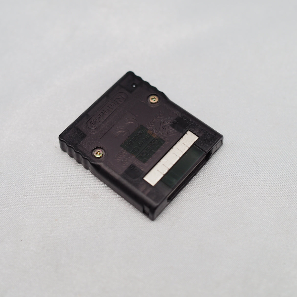 Gamecube Clear Black Memory Card 59 DOL-008