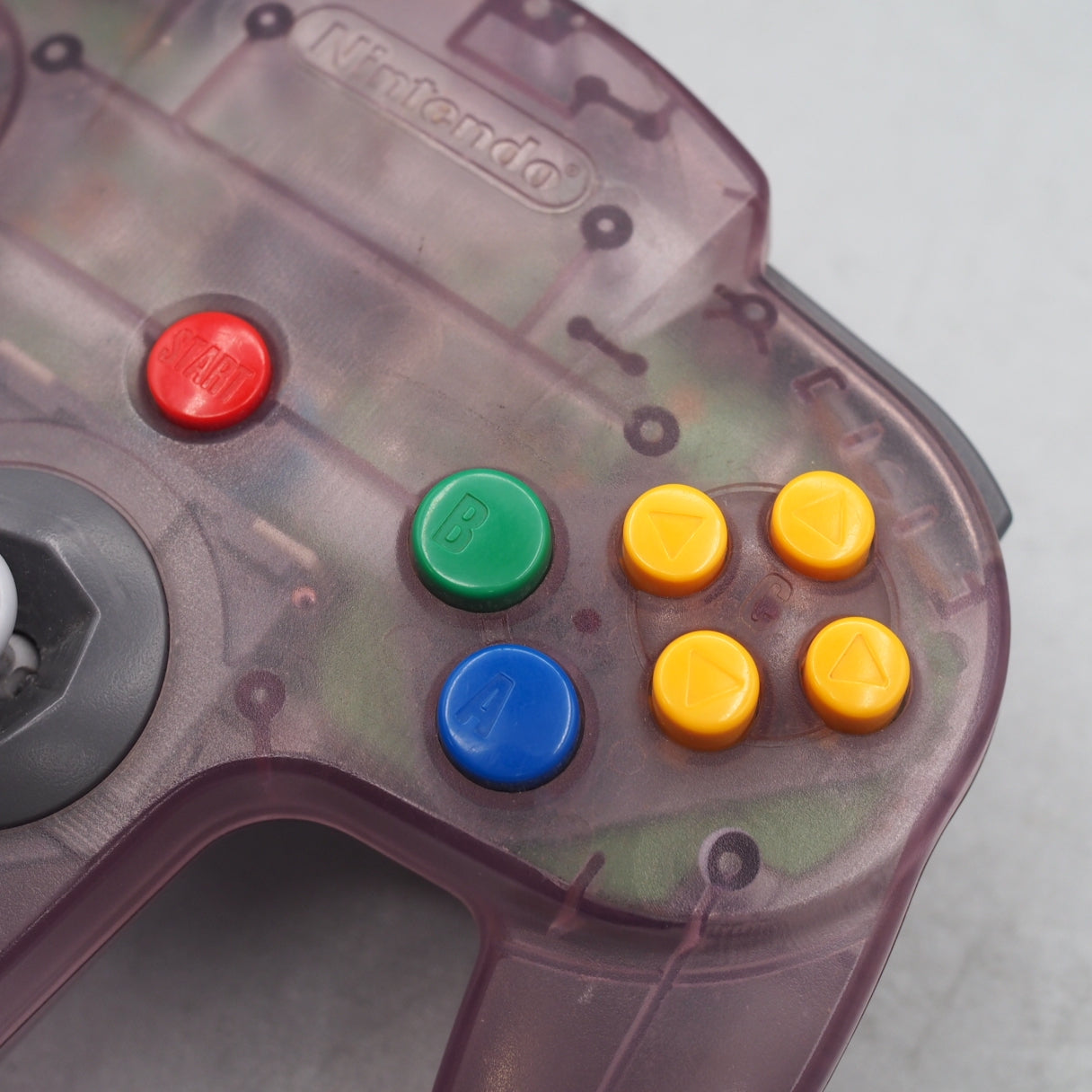 Nintendo 64 Controller only NUS-005 Clear Purple