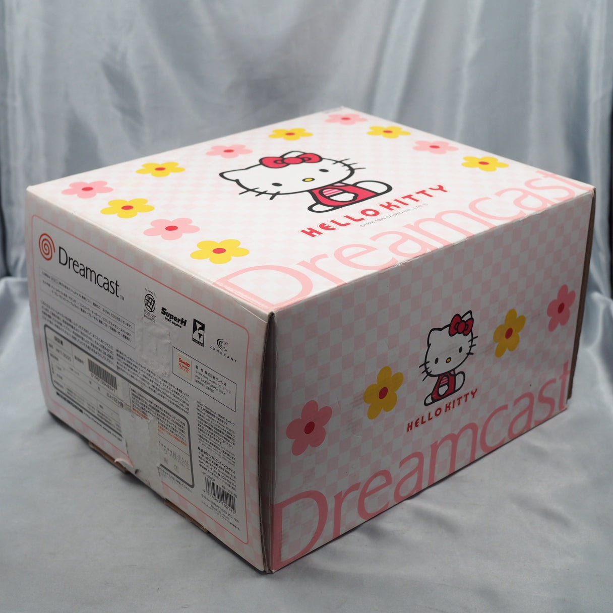 Dreamcast HELLO KITTY PINK Console HKT-3000 Boxed [Serial number match]