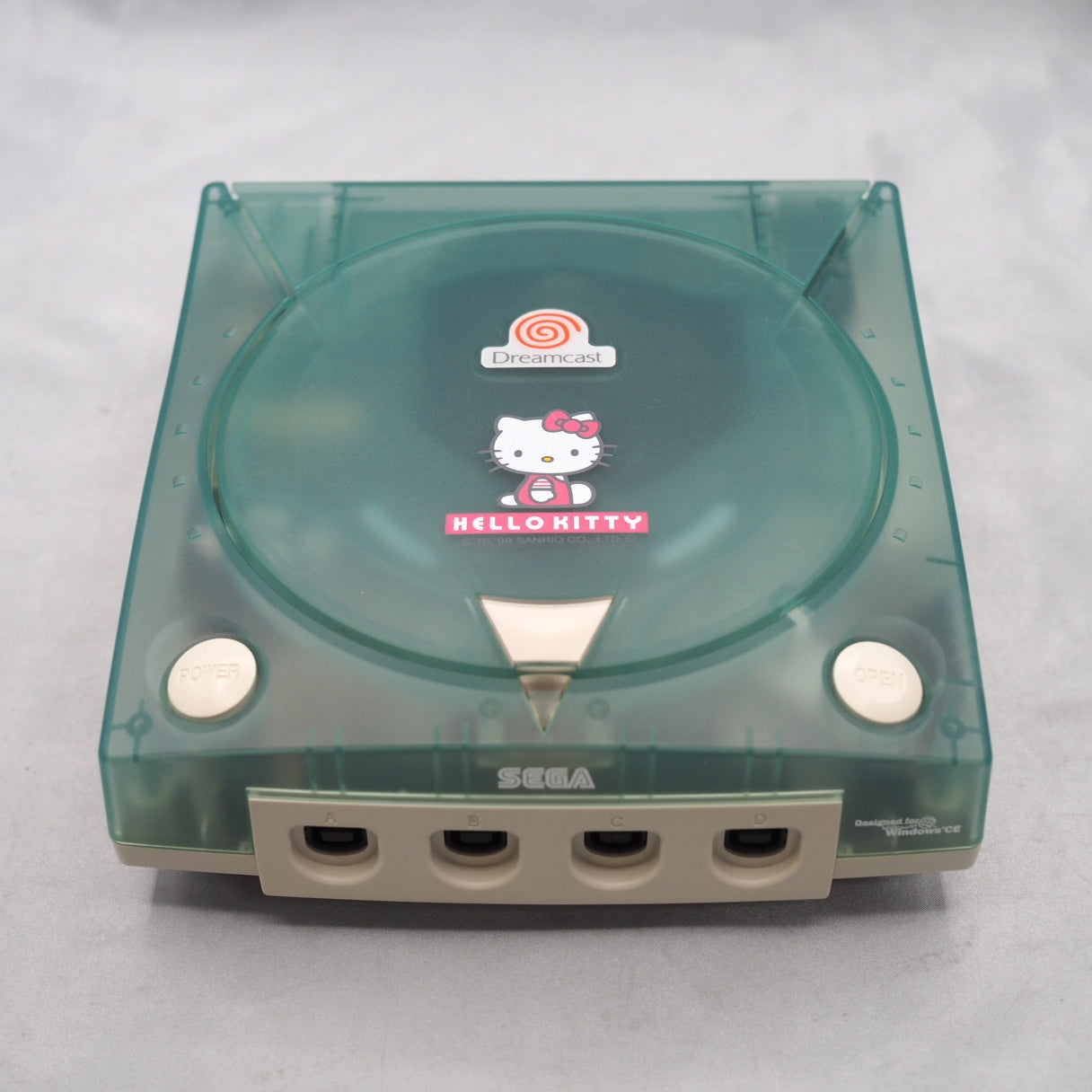 Dreamcast HELLO KITTY BLUE Console HKT-3000 Boxed [Serial number match]