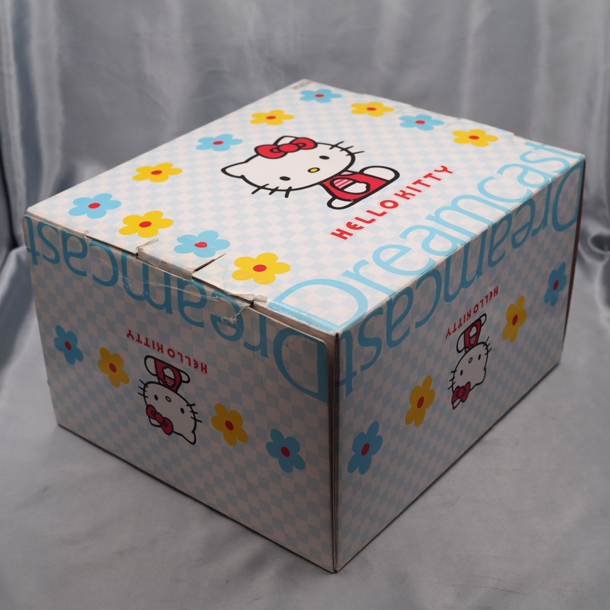 Dreamcast HELLO KITTY BLUE Console HKT-3000 Boxed [Serial number match]