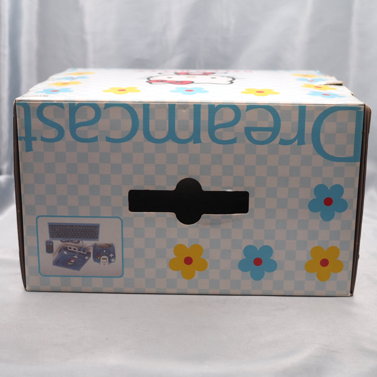 Dreamcast HELLO KITTY BLUE Console HKT-3000 Boxed [Serial number match]