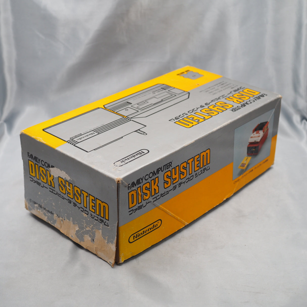 Nintendo Famicom & Disk System Console SET Boxed [New Rubber Belt Replaced]