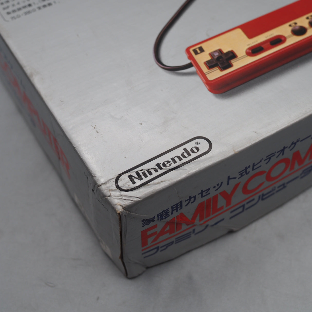 Nintendo Famicom & Disk System Console SET Boxed [New Rubber Belt Replaced]