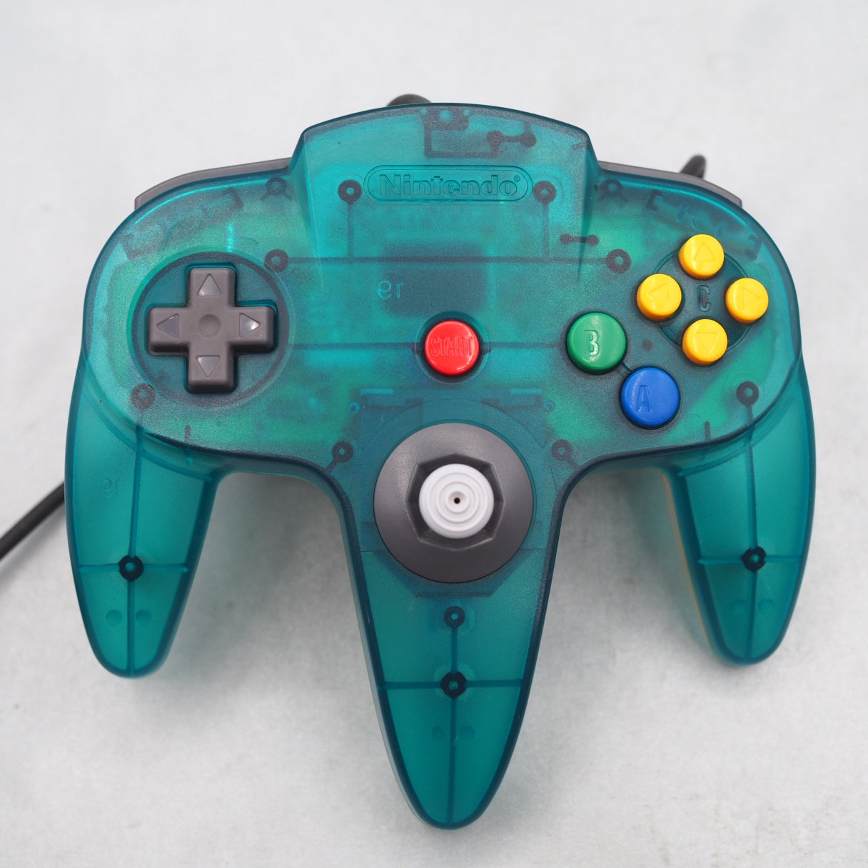 Nintendo 64 Controller only NUS-005 Clear Blue