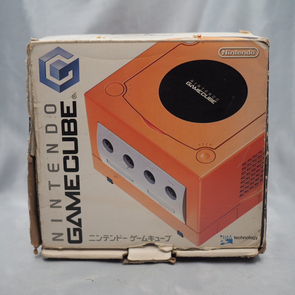 Nintendo GameCube Console System Orange Boxed DOL-001 [NTSC-J] [NTSC-U/C] [Modified]