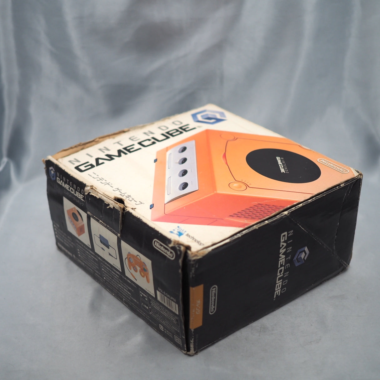 Nintendo GameCube Console System Orange Boxed DOL-001 [NTSC-J] [NTSC-U/C] [Modified]