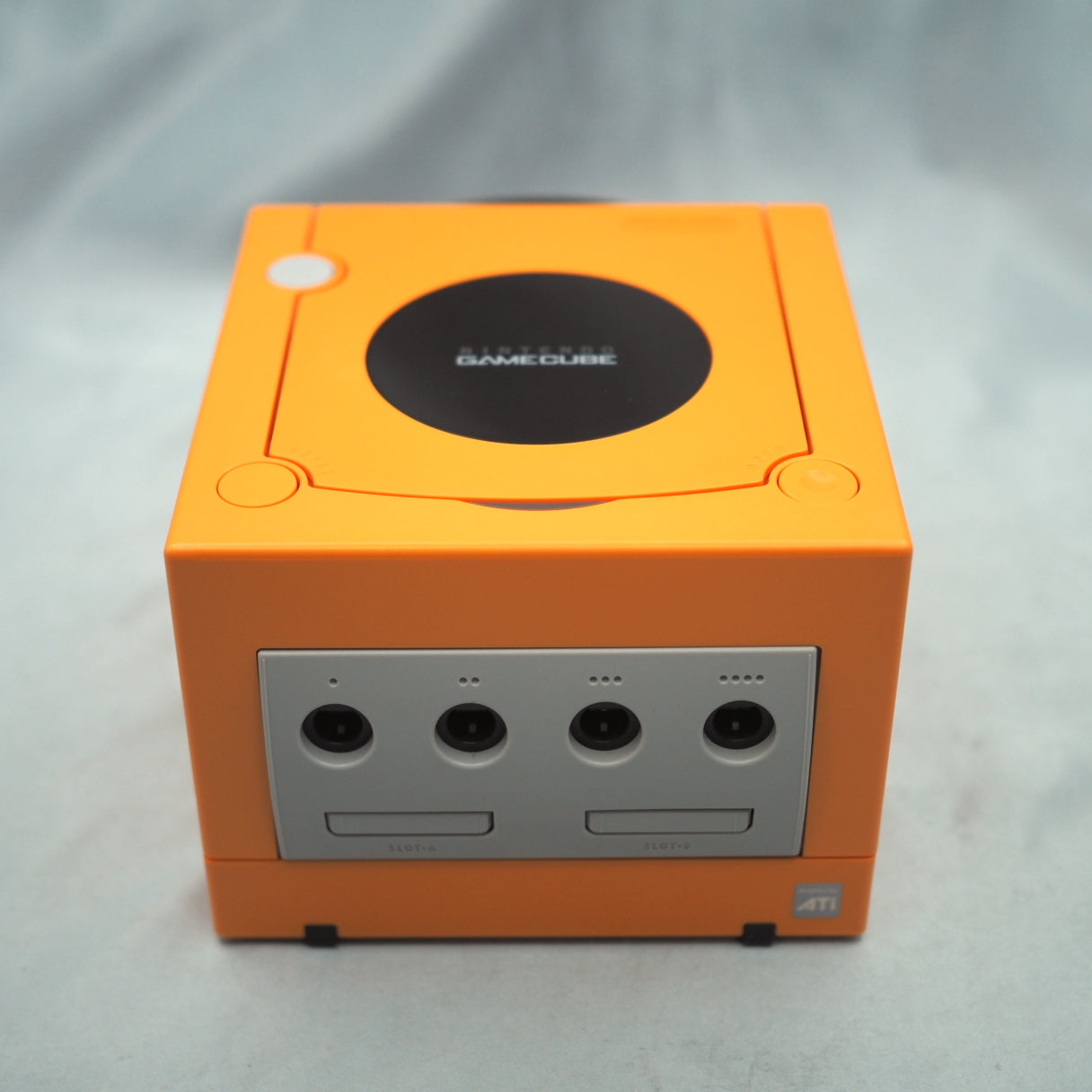 Nintendo GameCube Console System Orange + Game Boy Player Enjoy Plus Pack  [NTSC-J] [NTSC-U/C] [Modified]