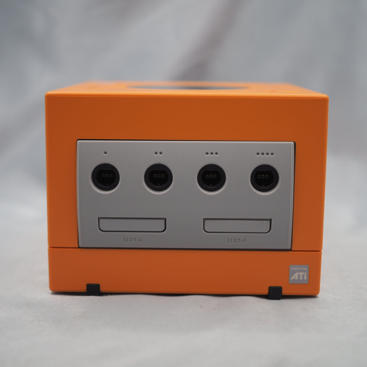 Nintendo GameCube Console System Orange + Game Boy Player Enjoy Plus Pack  [NTSC-J] [NTSC-U/C] [Modified]