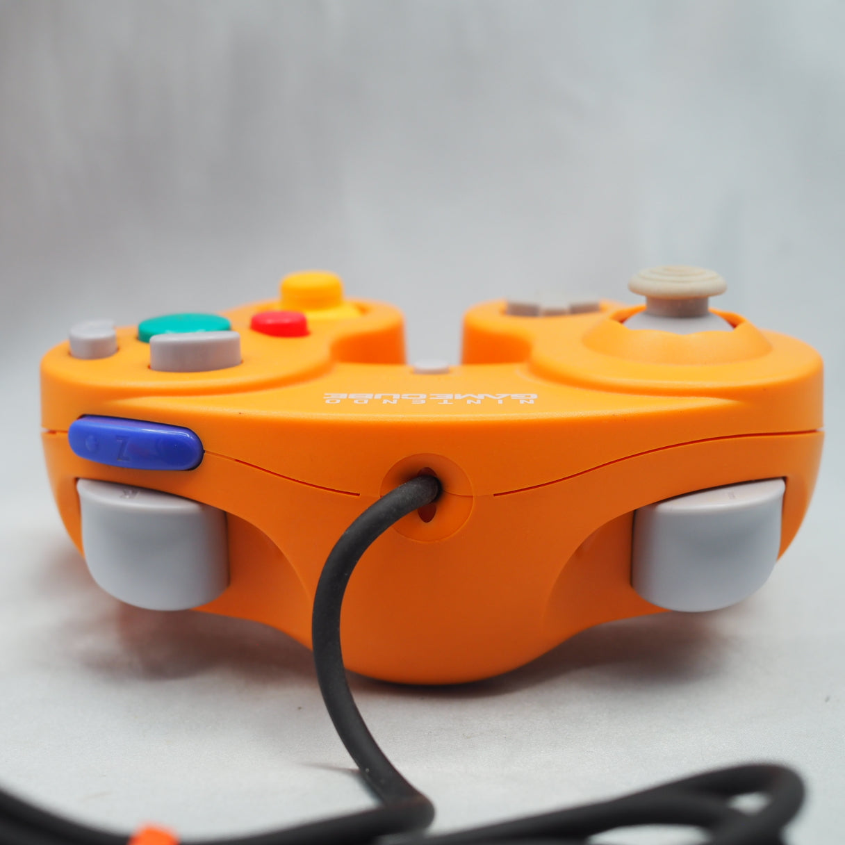 Nintendo GameCube Console System Orange DOL-101  [modified] + Super Mario Strikers SET