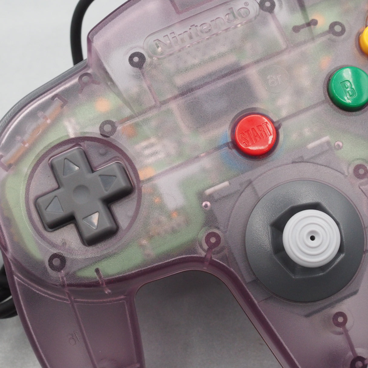 Nintendo 64 Controller only NUS-005 Clear Purple Boxed