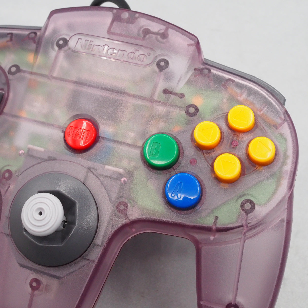 Nintendo 64 Controller only NUS-005 Clear Purple Boxed