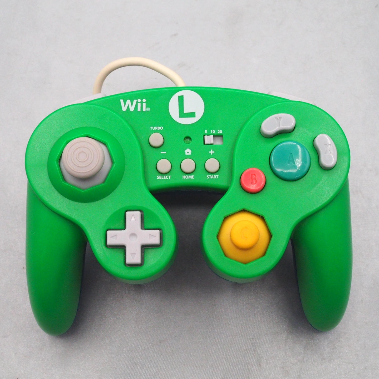 HORI WiiU Wii Classic Controller LUIGI WIU-076