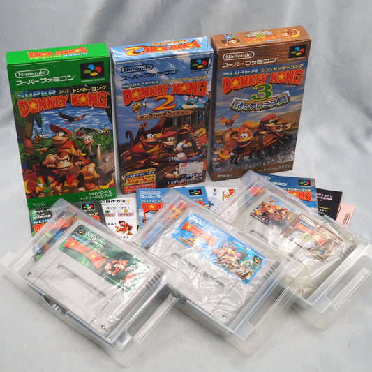 Donkey Kong 1 2 3 SET Boxed