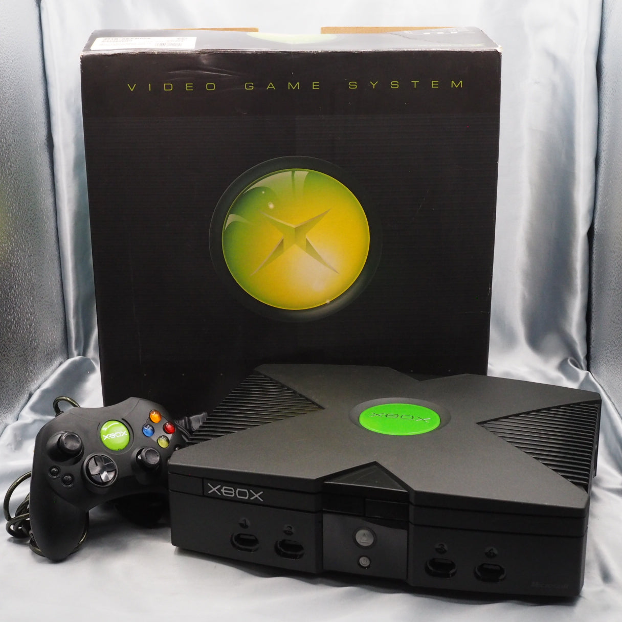 Microsoft Xbox Console system Black Boxed