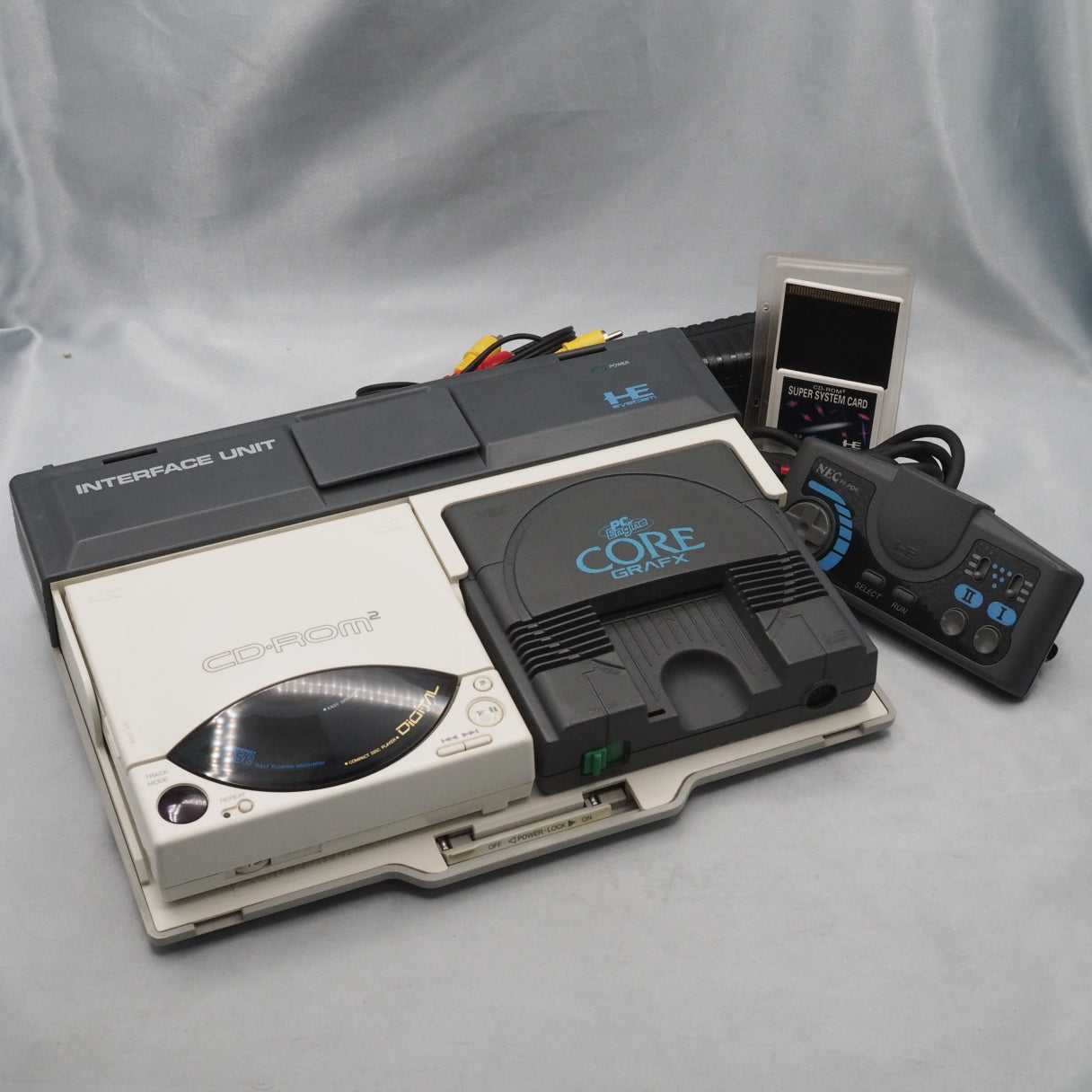 PC Engine INTERFACE UNIT IFU-30 CD-ROM2 CORE GRAFX