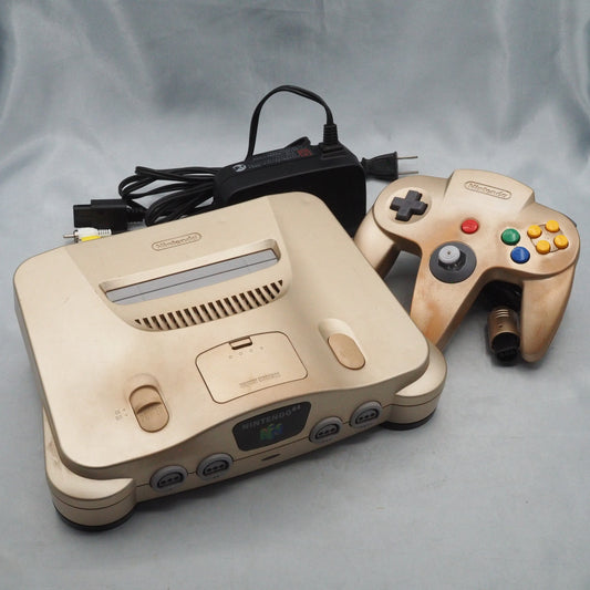 Nintendo 64 Console System GOLD NUS-001 [NTSC-J] [NTSC-U/C]