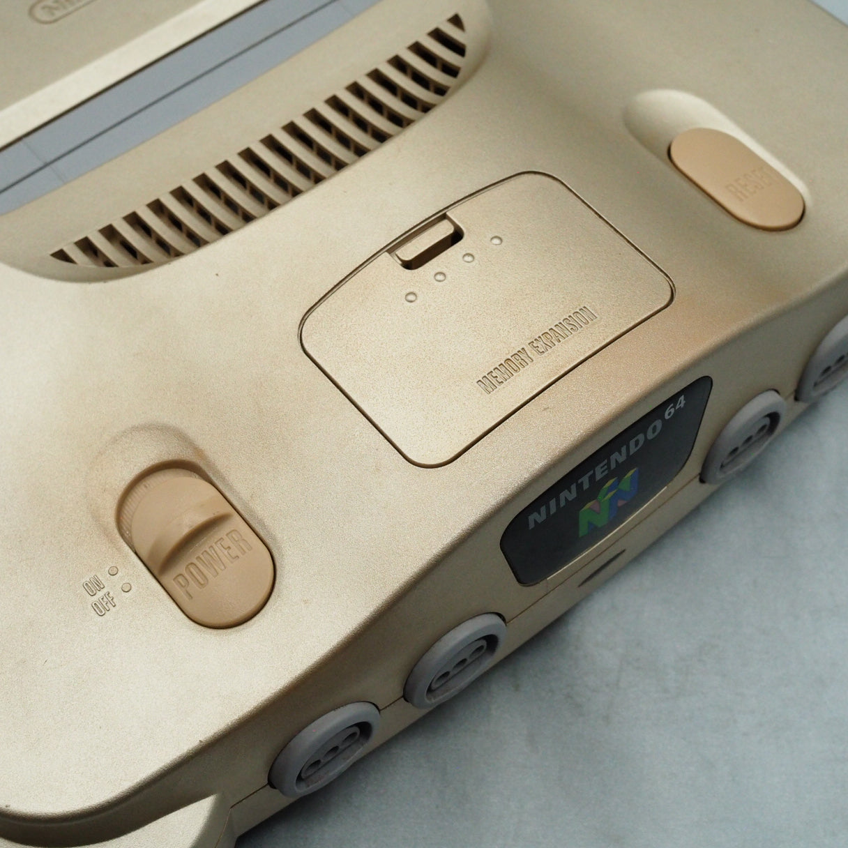 Nintendo 64 Console System GOLD NUS-001 [NTSC-J] [NTSC-U/C]