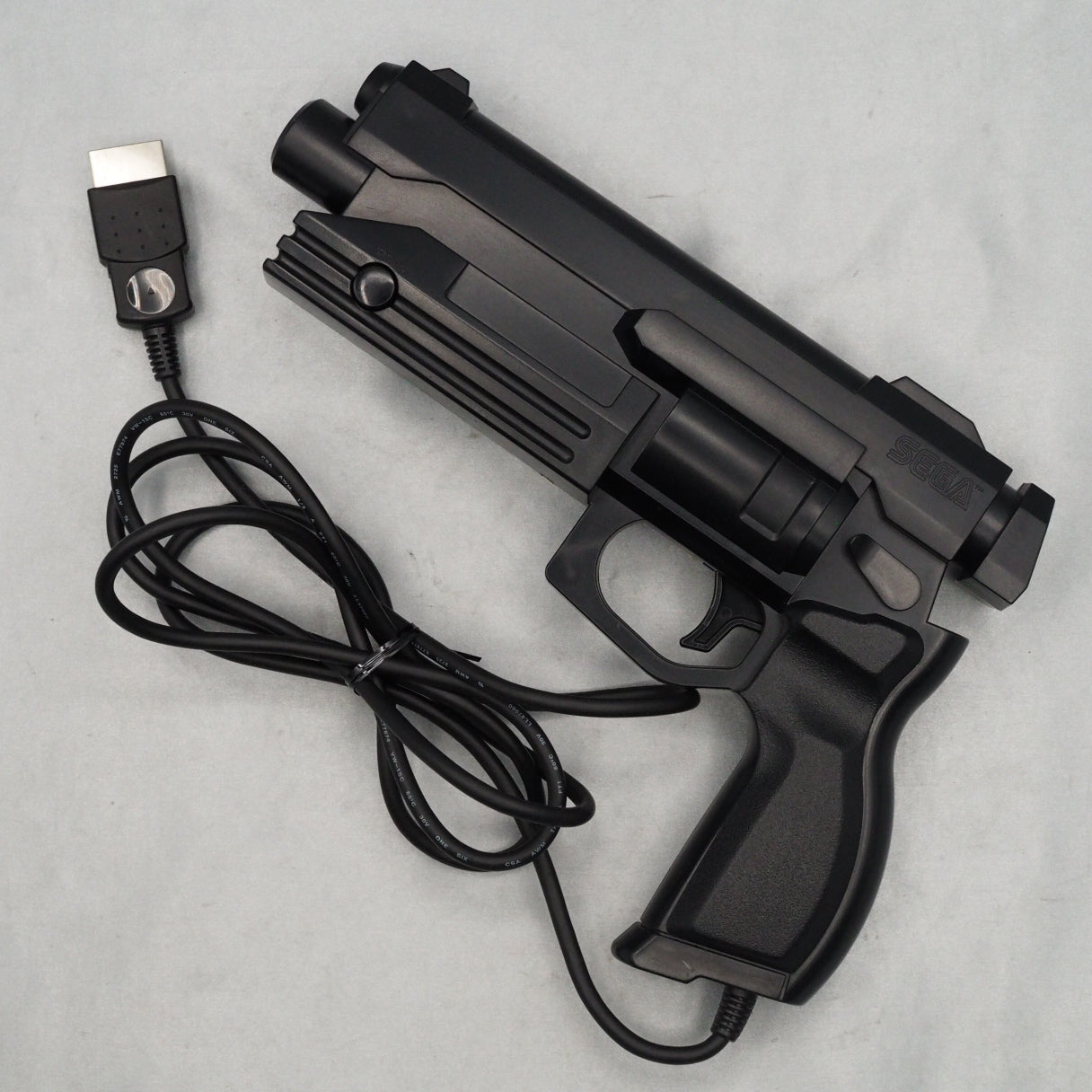 Sega Saturn GUN CONTROLLER HSS-0122 The House of The Dead SET [Black]