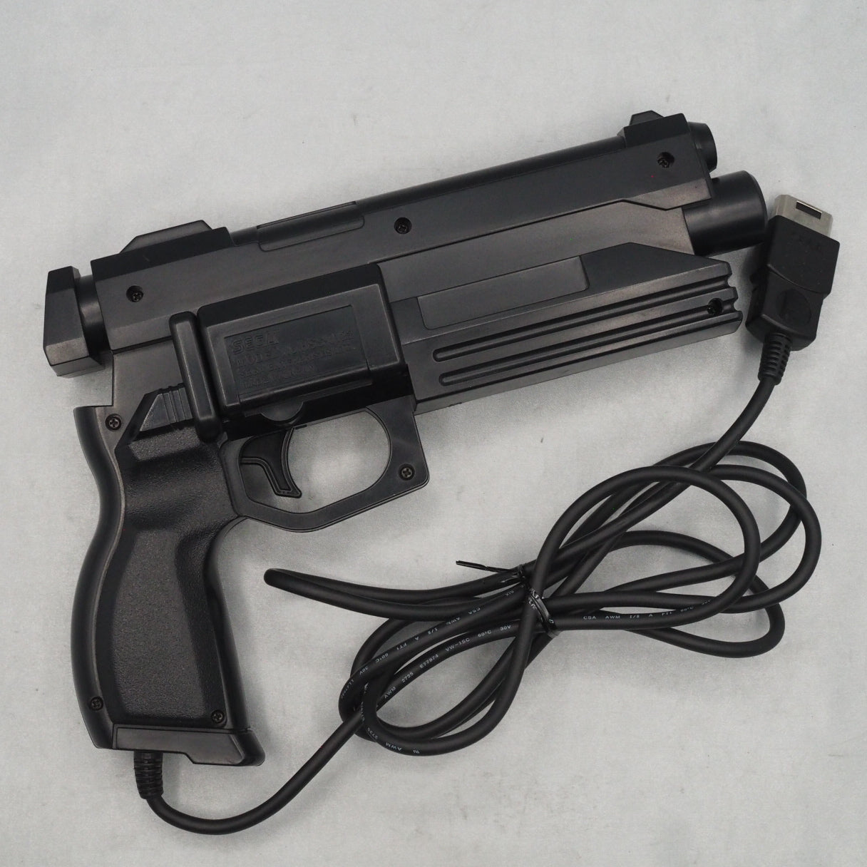 Sega Saturn GUN CONTROLLER HSS-0122 The House of The Dead SET [Black]