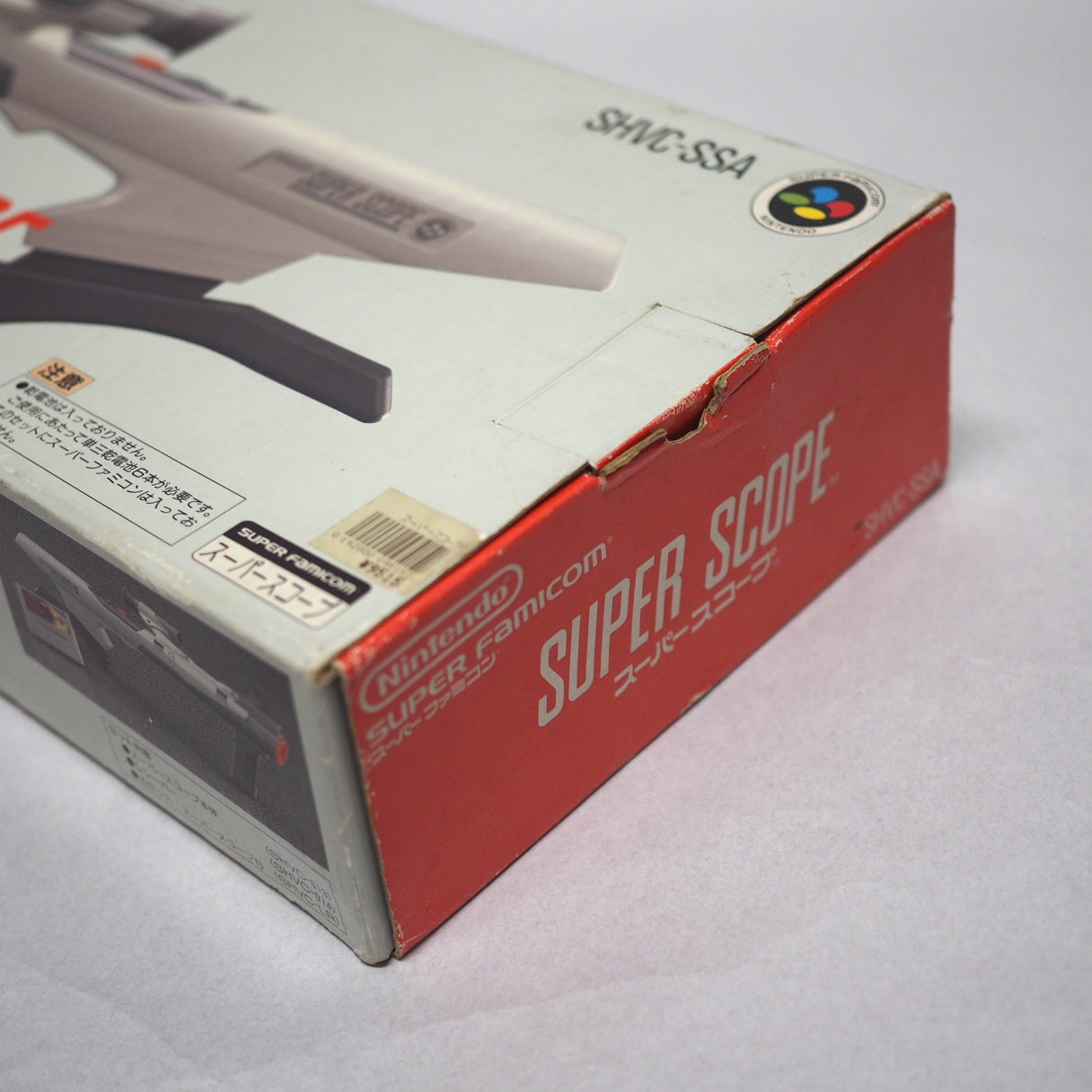 Super famicom SUPER SCOPE Controller + SUPER SCOPE 6 Boxed