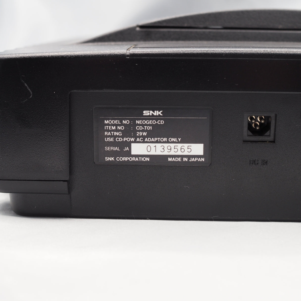 NEO GEO CD [Boxed] [Serial number match]