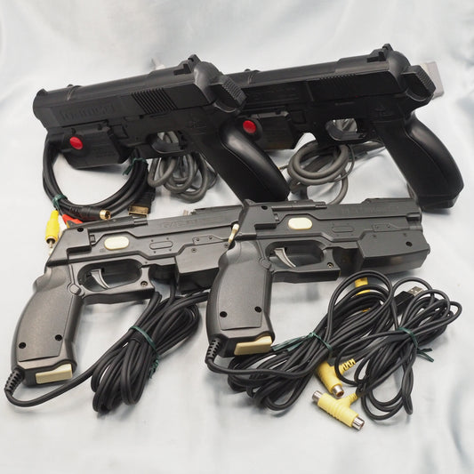 PS1 GUNCON + PS2 GUNCON2 namco Controller SET