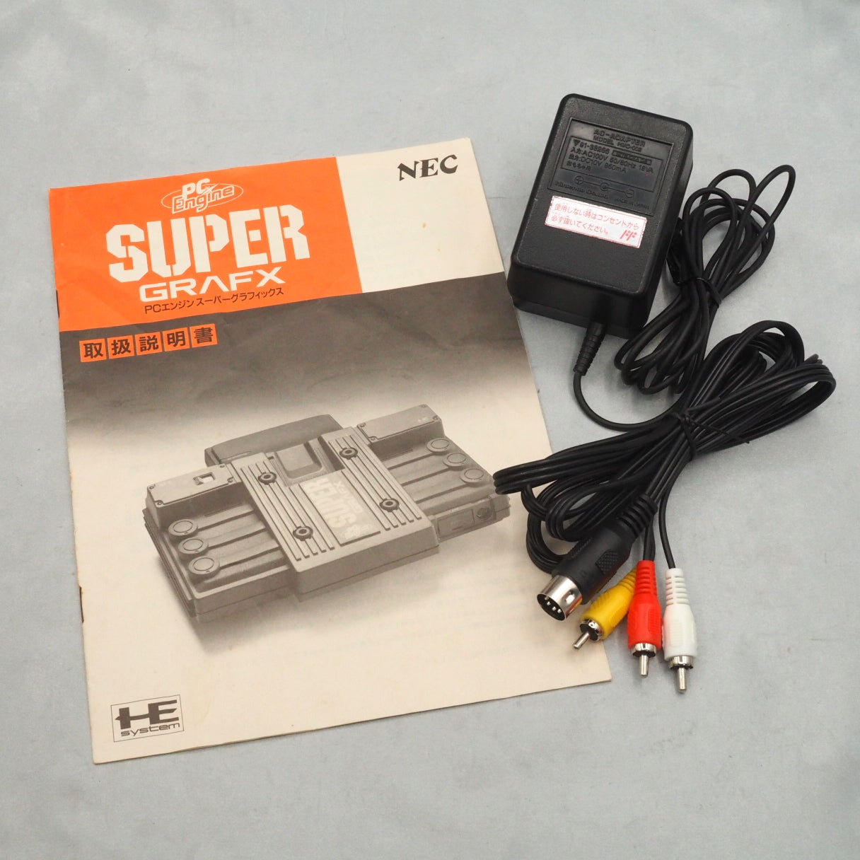 PC Engine SuperGrafx Console system PI-TG4 Boxed