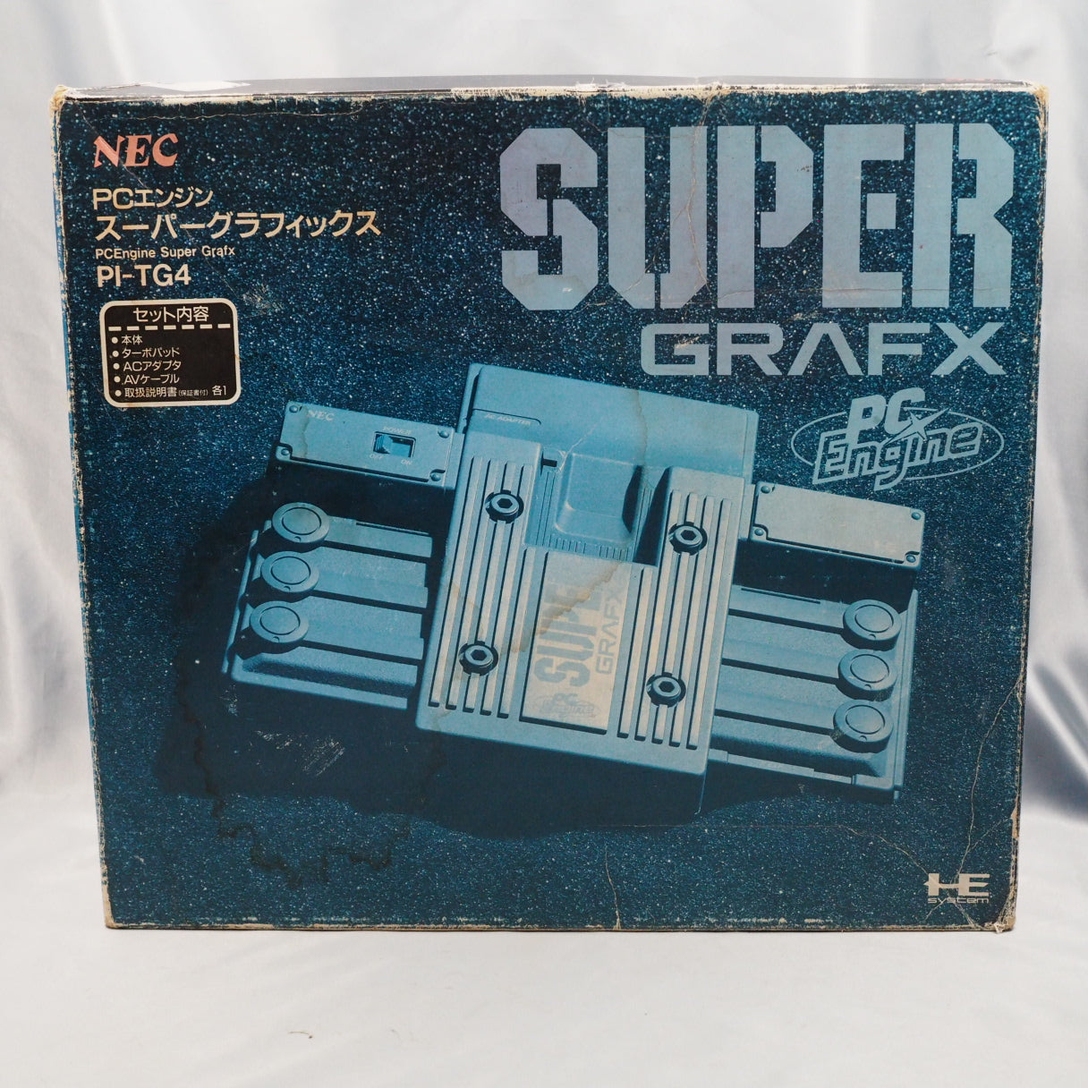 PC Engine SuperGrafx Console system PI-TG4 Boxed