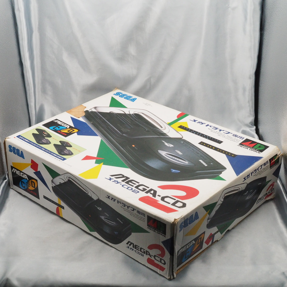 Mega Drive + Mega CD 2 Console system HAA-2912 SET Boxed